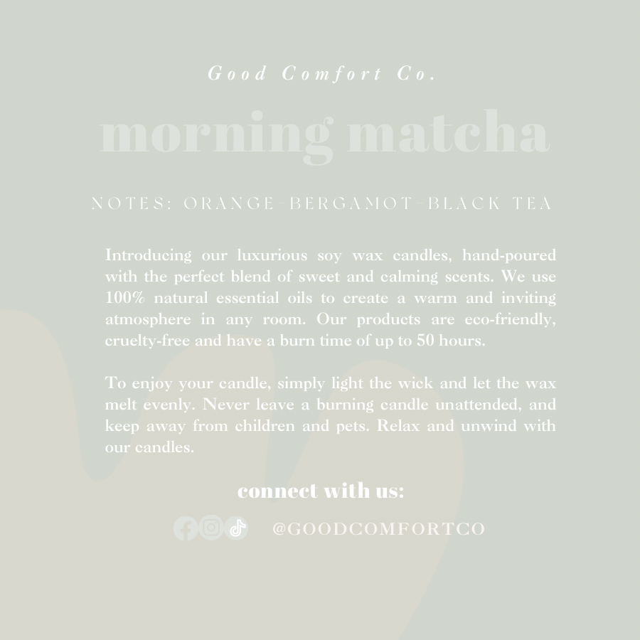 Morning Matcha Candle