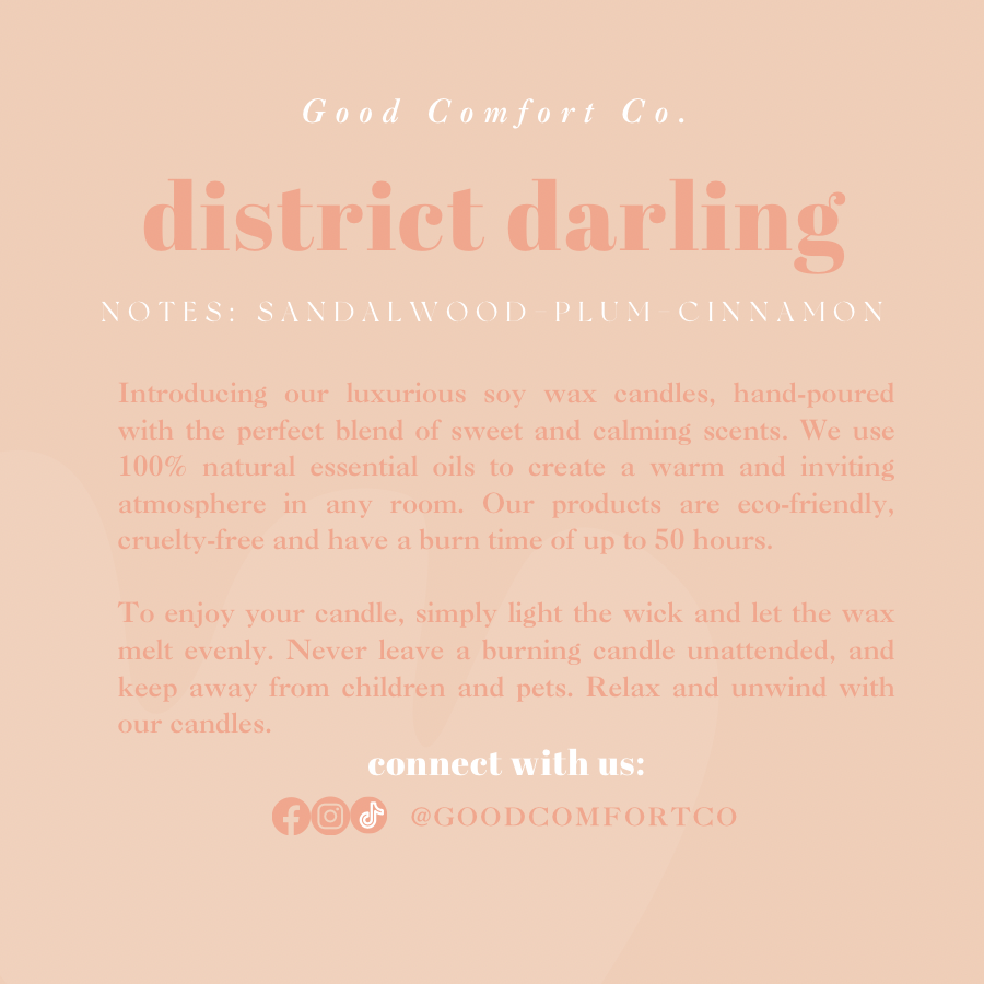 District Darling Candle