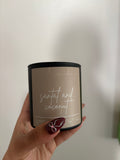 Santal and Coconut Soy Wax Candle